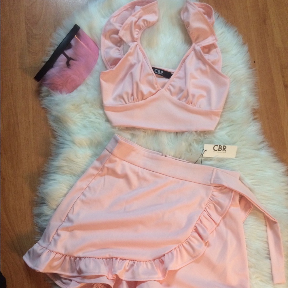 Summer Crop Top with Shorts